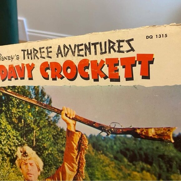 Walt Disneys Davy Crockett Vinyl Record - Picture 10 of 16